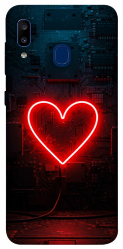 Чехол itsPrint Яркое сердце для Samsung Galaxy A20 / A30
