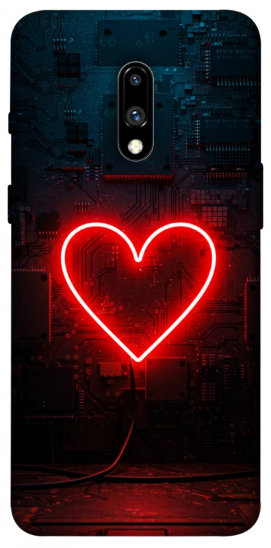 Чехол itsPrint Яркое сердце для OnePlus 7, любовь, купить оптом с доставкой