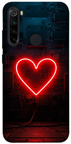 Чехол itsPrint Яркое сердце для Xiaomi Redmi Note 8