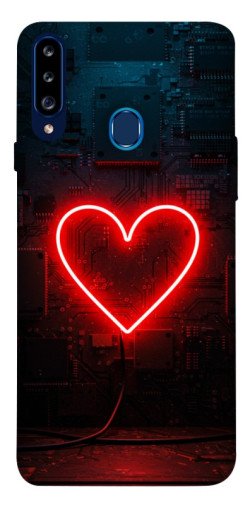 Чехол itsPrint Яркое сердце для Samsung Galaxy A20s