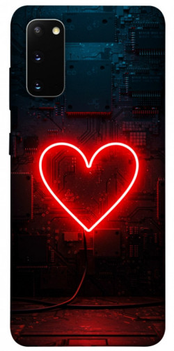 Чохол itsPrint Яскраве серце для Samsung Galaxy S20