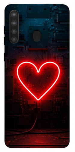 Чехол itsPrint Яркое сердце для Samsung Galaxy A21