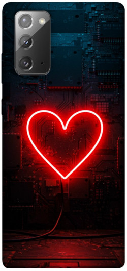 Чехол itsPrint Яркое сердце для Samsung Galaxy Note 20