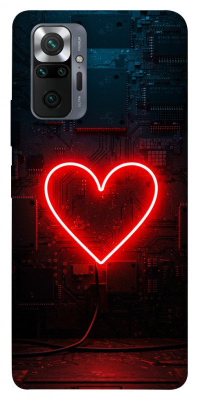 Чохол itsPrint Яскраве серце для Xiaomi Redmi Note 10 Pro, кохання, купити оптом з доставкою