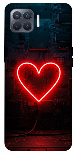 Чехол itsPrint Яркое сердце для Oppo Reno 4 Lite