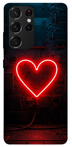 Чехол itsPrint Яркое сердце для Samsung Galaxy S21 Ultra