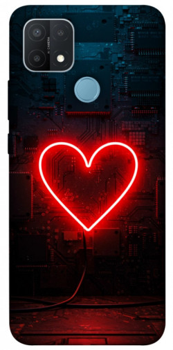 Чехол itsPrint Яркое сердце для Oppo A15s / A15