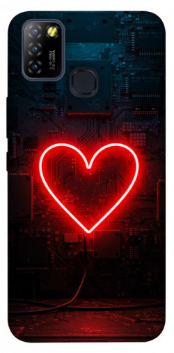 Чехол itsPrint Яркое сердце для Infinix Hot 10 Lite