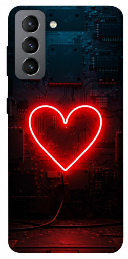 Чехол itsPrint Яркое сердце для Samsung Galaxy S21 FE