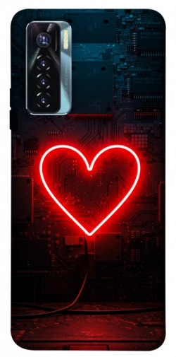 Чехол itsPrint Яркое сердце для TECNO Camon 17 Pro