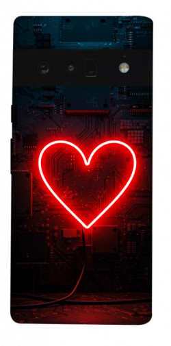 Чехол itsPrint Яркое сердце для Google Pixel 6 Pro