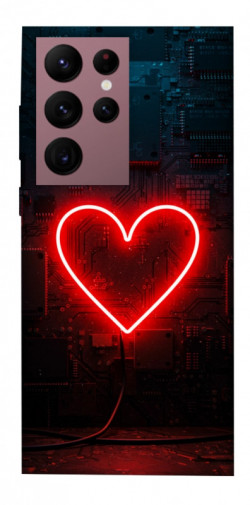 Чехол itsPrint Яркое сердце для Samsung Galaxy S22 Ultra