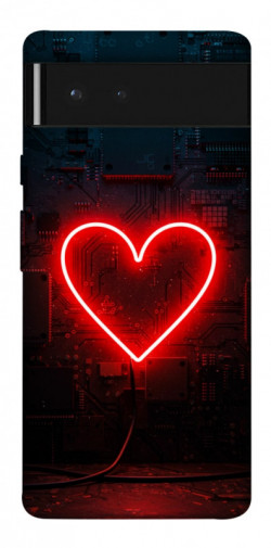 Чехол itsPrint Яркое сердце для Google Pixel 6