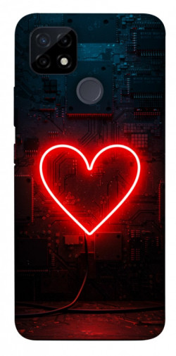 Чехол itsPrint Яркое сердце для Realme C21Y