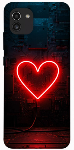 Чехол itsPrint Яркое сердце для Samsung Galaxy A03