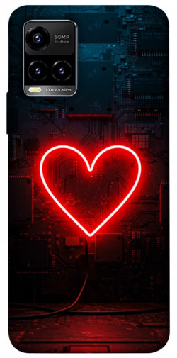 Чехол itsPrint Яркое сердце для Vivo Y21 / Y33s