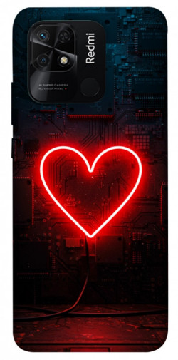 Чехол itsPrint Яркое сердце для Xiaomi Redmi 10C