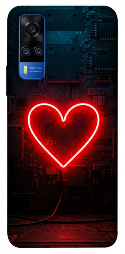 Чехол itsPrint Яркое сердце для Vivo Y51a