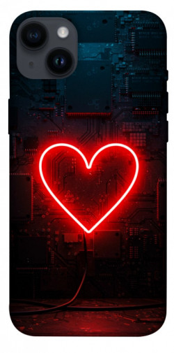 Чехол itsPrint Яркое сердце для Apple iPhone 14 Plus (6.7")