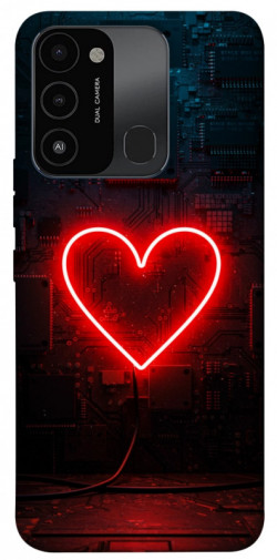 Чехол itsPrint Яркое сердце для TECNO Spark 8C