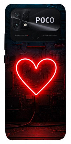 Чехол itsPrint Яркое сердце для Xiaomi Poco C40