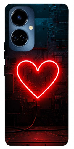 Чехол itsPrint Яркое сердце для TECNO Camon 19 (CI6n) / 19 Pro (CI8n)