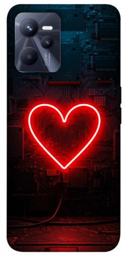 Чехол itsPrint Яркое сердце для Realme C35