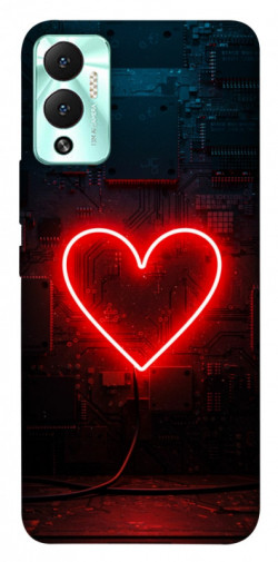 Чехол itsPrint Яркое сердце для Infinix Hot 12 Play