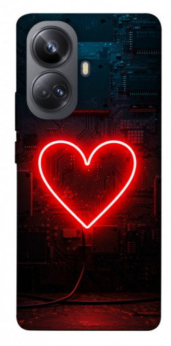 Чехол itsPrint Яркое сердце для Realme 10 Pro+