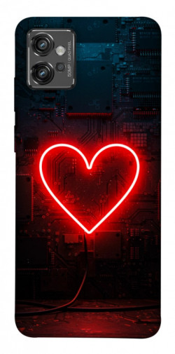 Чехол itsPrint Яркое сердце для Motorola Moto G32