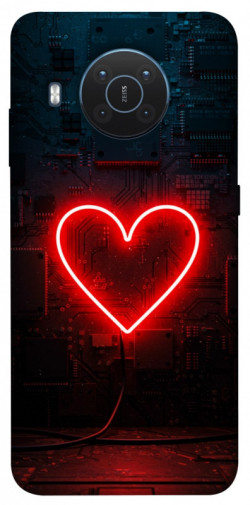 Чехол itsPrint Яркое сердце для Nokia X10 / X20