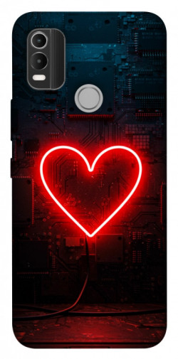 Чехол itsPrint Яркое сердце для Nokia C21 Plus