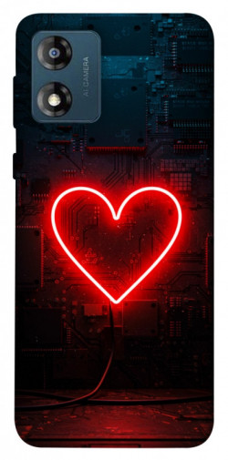 Чехол itsPrint Яркое сердце для Motorola Moto E13