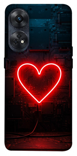 Чехол itsPrint Яркое сердце для Oppo Reno 8 T 4G