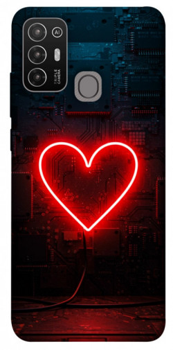 Чехол itsPrint Яркое сердце для ZTE Blade A52