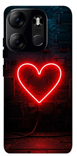 Чехол itsPrint Яркое сердце для Tecno Spark Go 2023