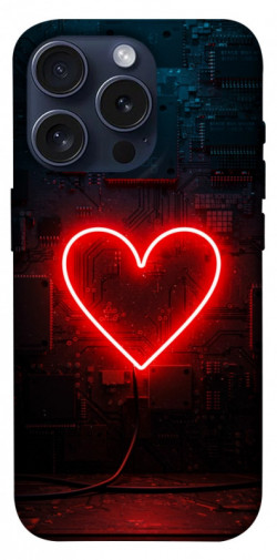 Чехол itsPrint Яркое сердце для Apple iPhone 15 Pro (6.1")