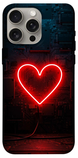 Чехол itsPrint Яркое сердце для Apple iPhone 15 Pro Max (6.7")