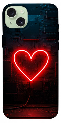Чехол itsPrint Яркое сердце для Apple iPhone 15 Plus (6.7")