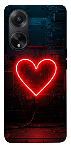 Чехол itsPrint Яркое сердце для Oppo A58 4G