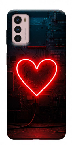 Чехол itsPrint Яркое сердце для Motorola Moto G42