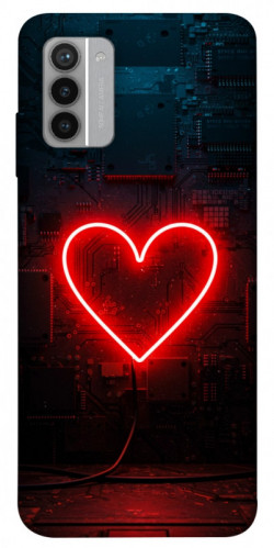 Чехол itsPrint Яркое сердце для Nokia G42