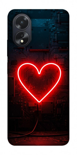 Чехол itsPrint Яркое сердце для Oppo A38