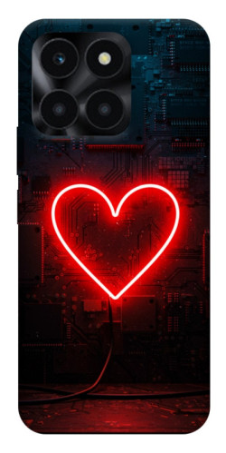 Чехол itsPrint Яркое сердце для Huawei Honor X6a
