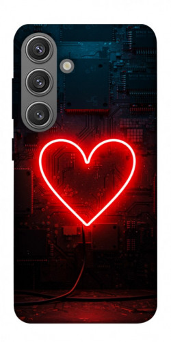 Чехол itsPrint Яркое сердце для Samsung Galaxy S24