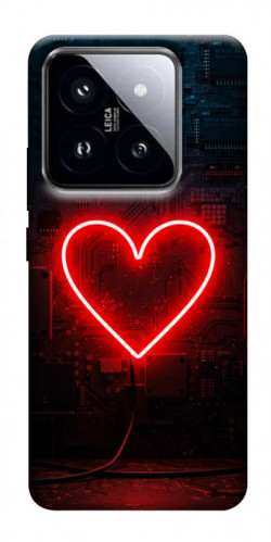Чехол itsPrint Яркое сердце для Xiaomi 14 Pro