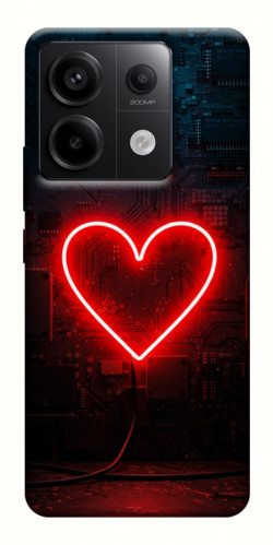Чехол itsPrint Яркое сердце для Xiaomi Redmi Note 13 Pro 4G