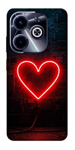 Чехол itsPrint Яркое сердце для Infinix Hot 40i