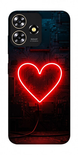 Чехол itsPrint Яркое сердце для ZTE Blade A73 4G