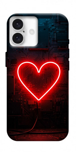 Чехол itsPrint Яркое сердце для Apple iPhone 16 (6.1")